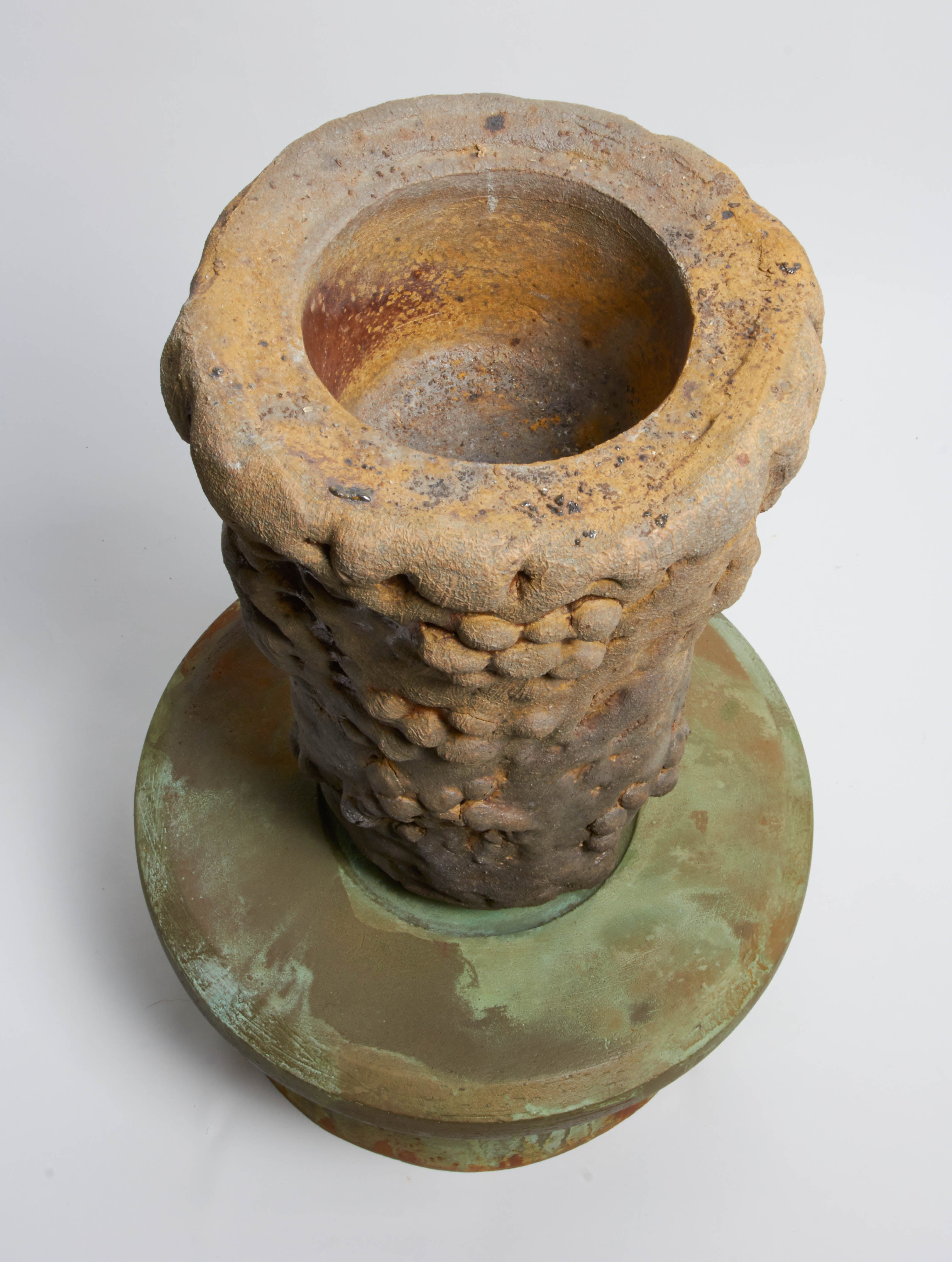 Contemporary Richard Hirsch Ceramic Mortar and Pestle, 2007 For Sale