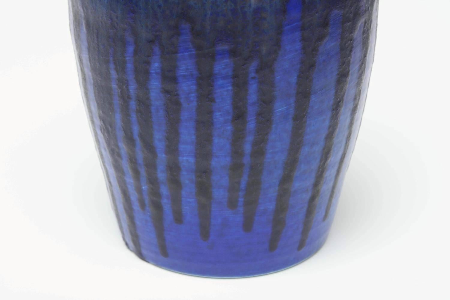 Modern Ruskin Pottery Ceramic Vase, Glazed Stoneware, 1927 For Sale