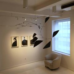 Jim Hunter Black Hanging Mobile, 2015