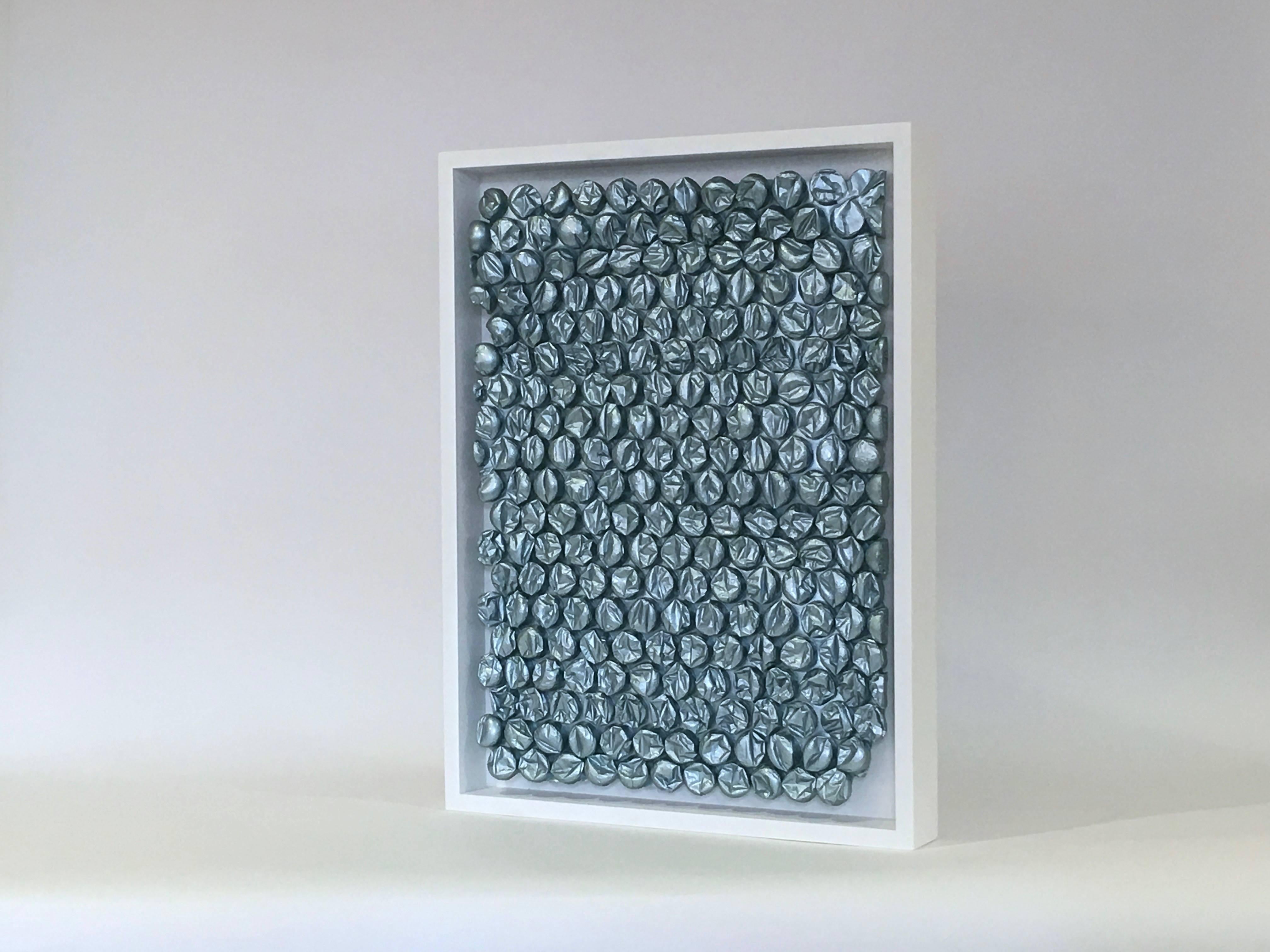 Peter Buchman Bubble Wrap In Blue With White Frame 2018 For Peter Buchman Bubble Wrap In Blue With White Frame 2018 For At 1stdibs