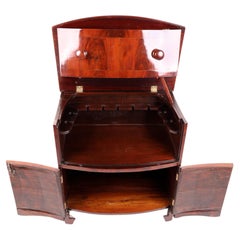 19th Century English small cabinet or mini bar cabinet