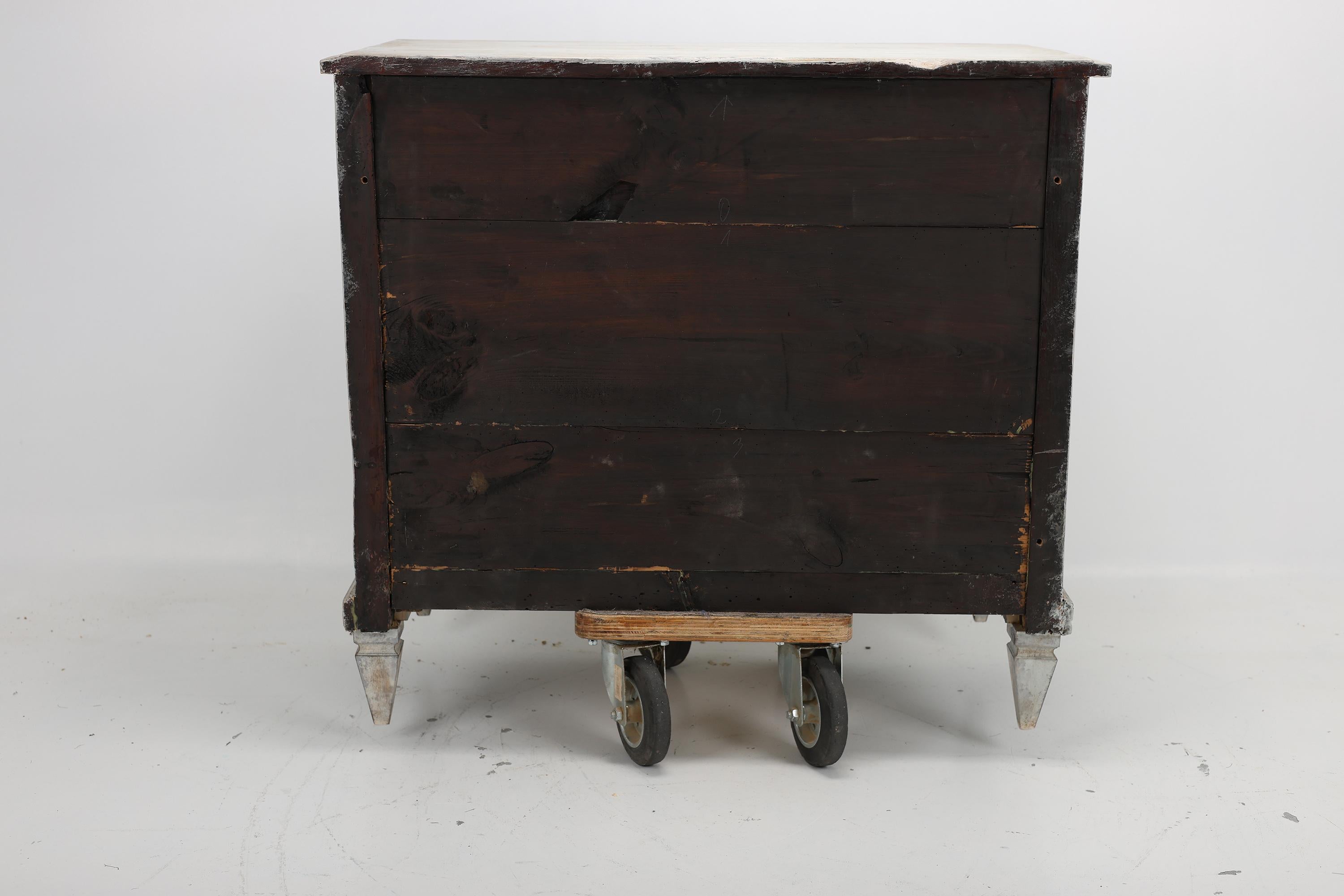 Gustavian Chest of Drawers, Sweden, 19th Century For Sale 11