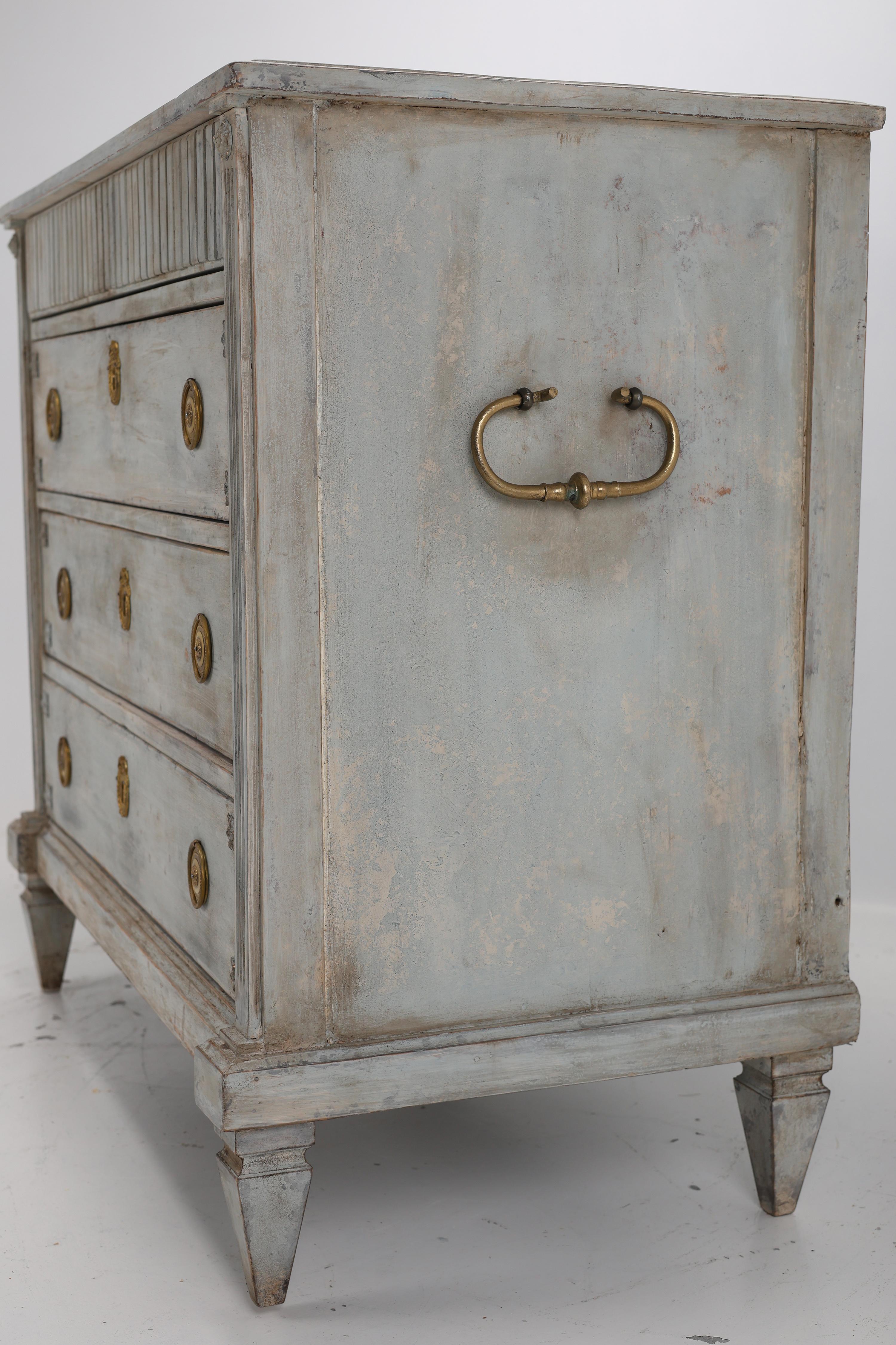Gustavian Chest of Drawers, Sweden, 19th Century For Sale 2