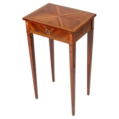Early 19th Century Louis XVI Marquetry Side Table, circa 1810