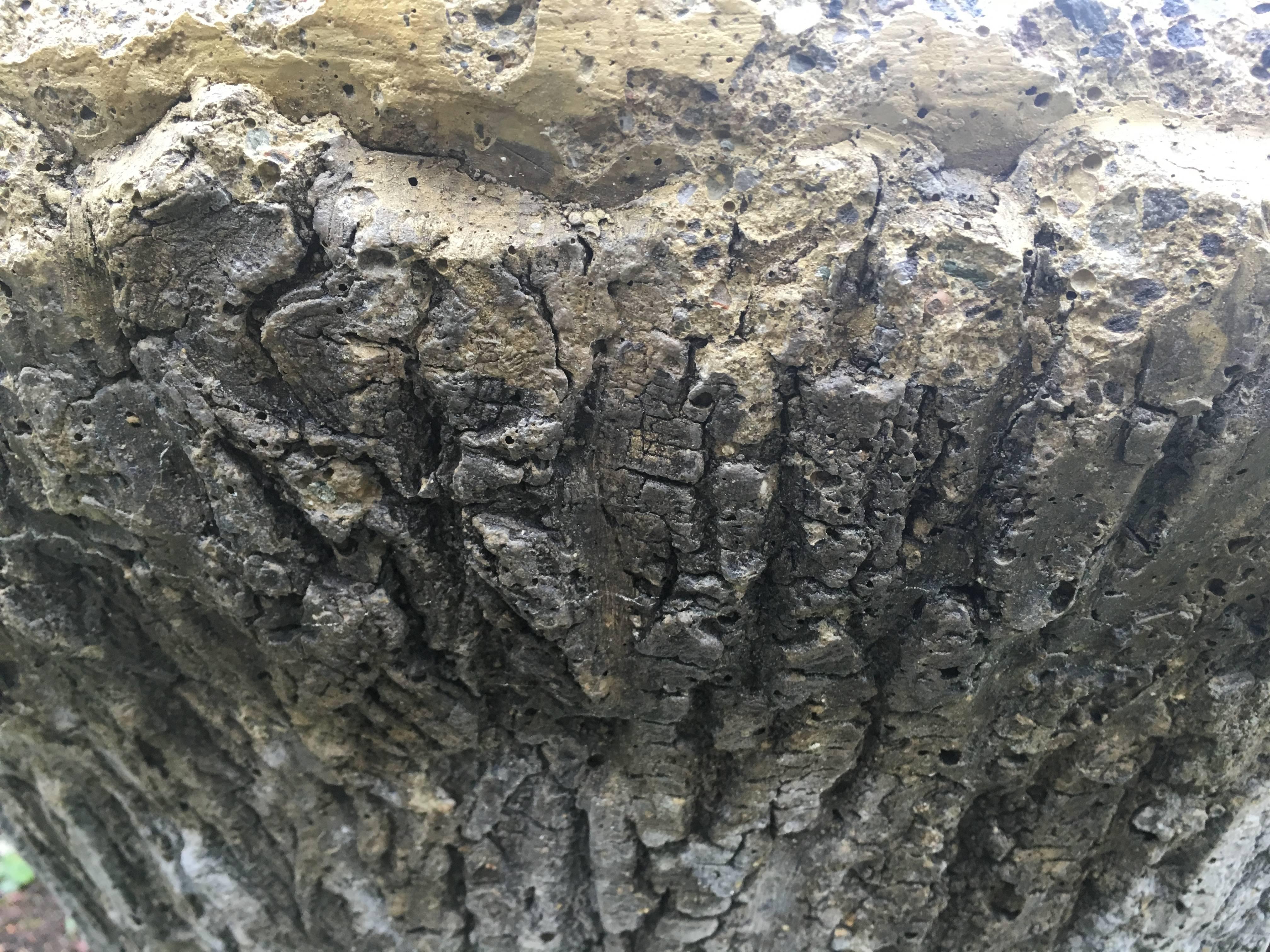 Marvelous French Faux Bois Fountain or Planter 1