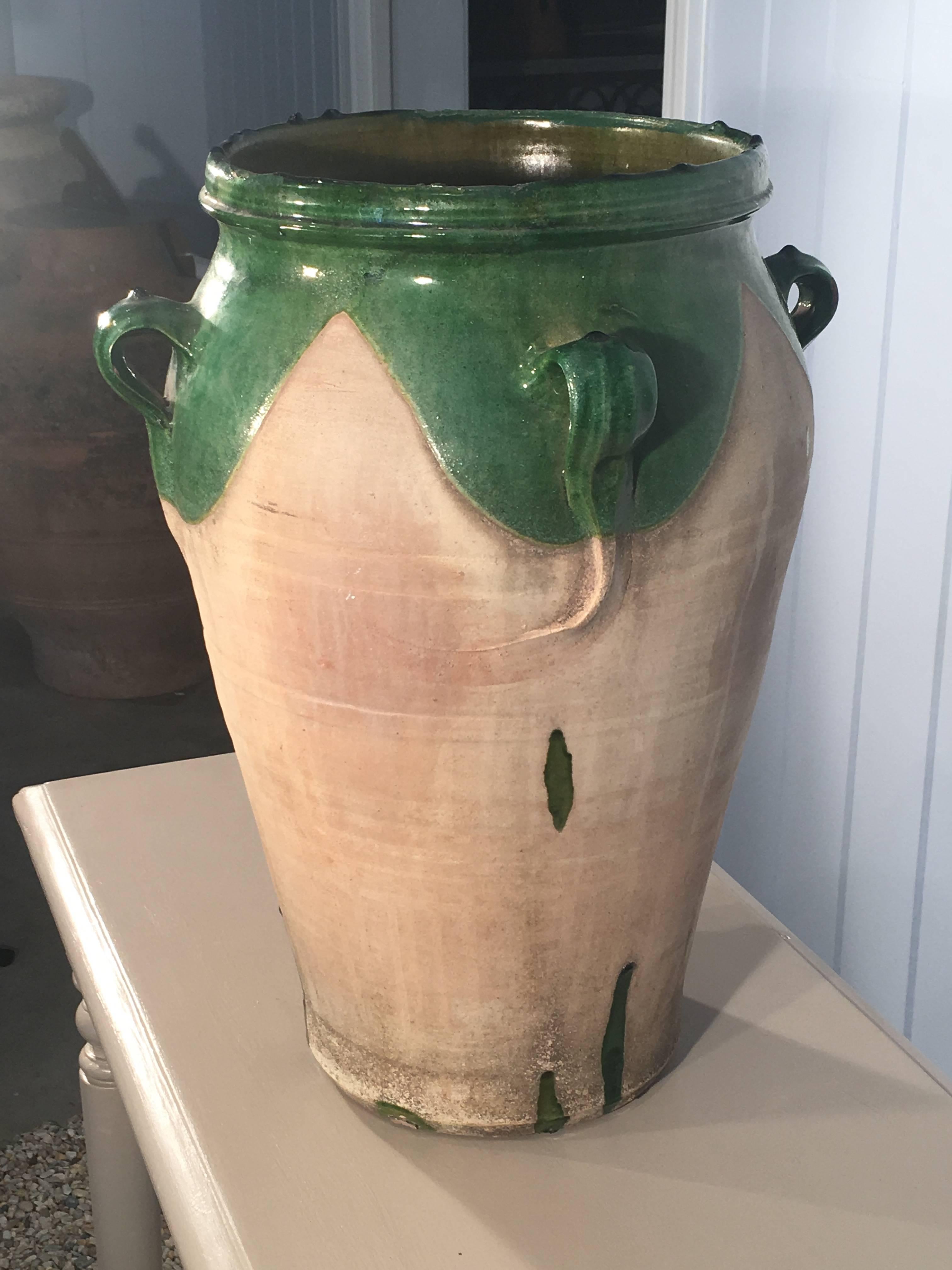 - glazed - amphora - terracotta