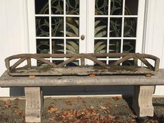 Rare French Faux Bois Window Balcony
