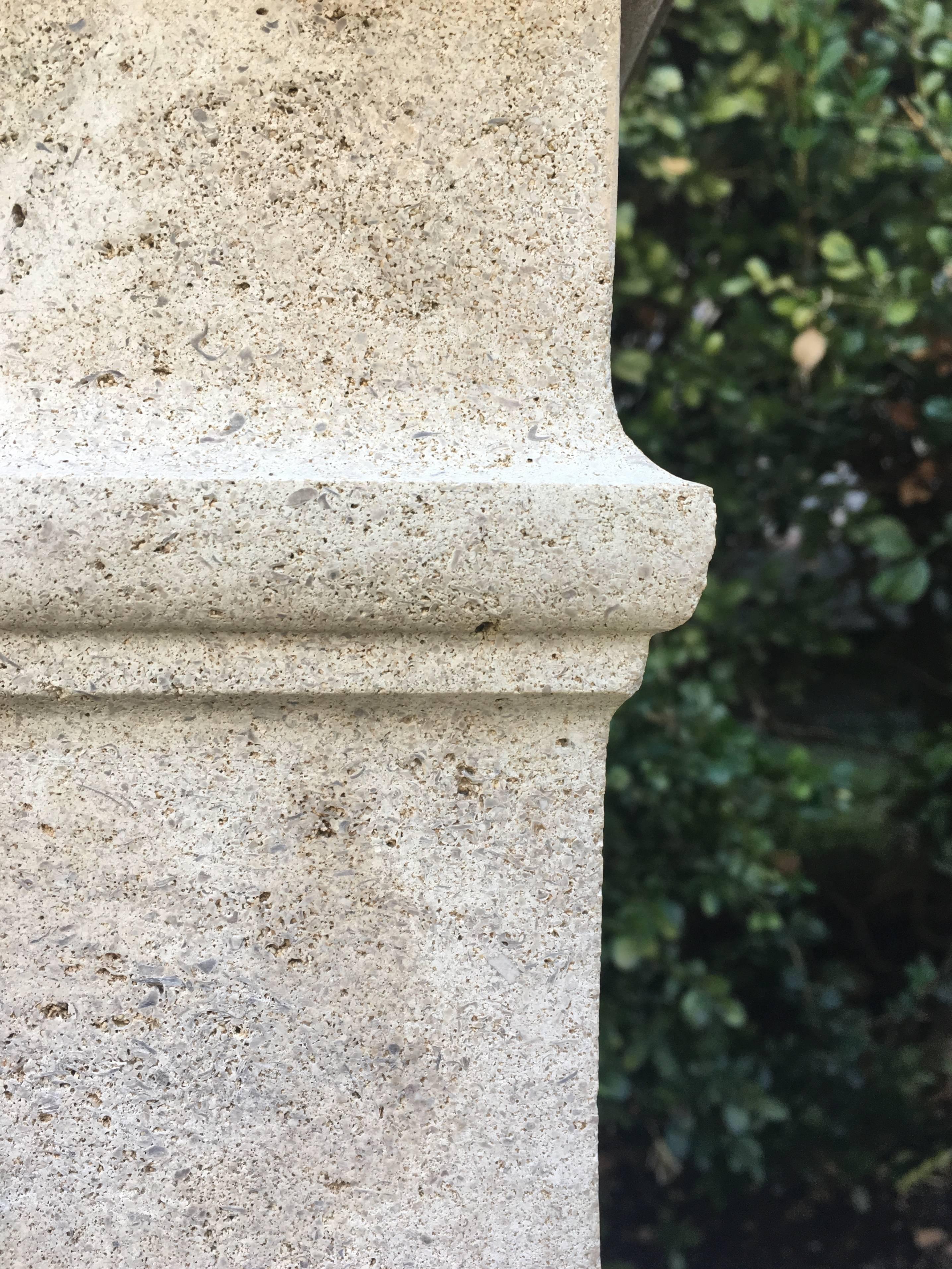 Two Pairs of Carved Limestone Balusters with Provenance 1