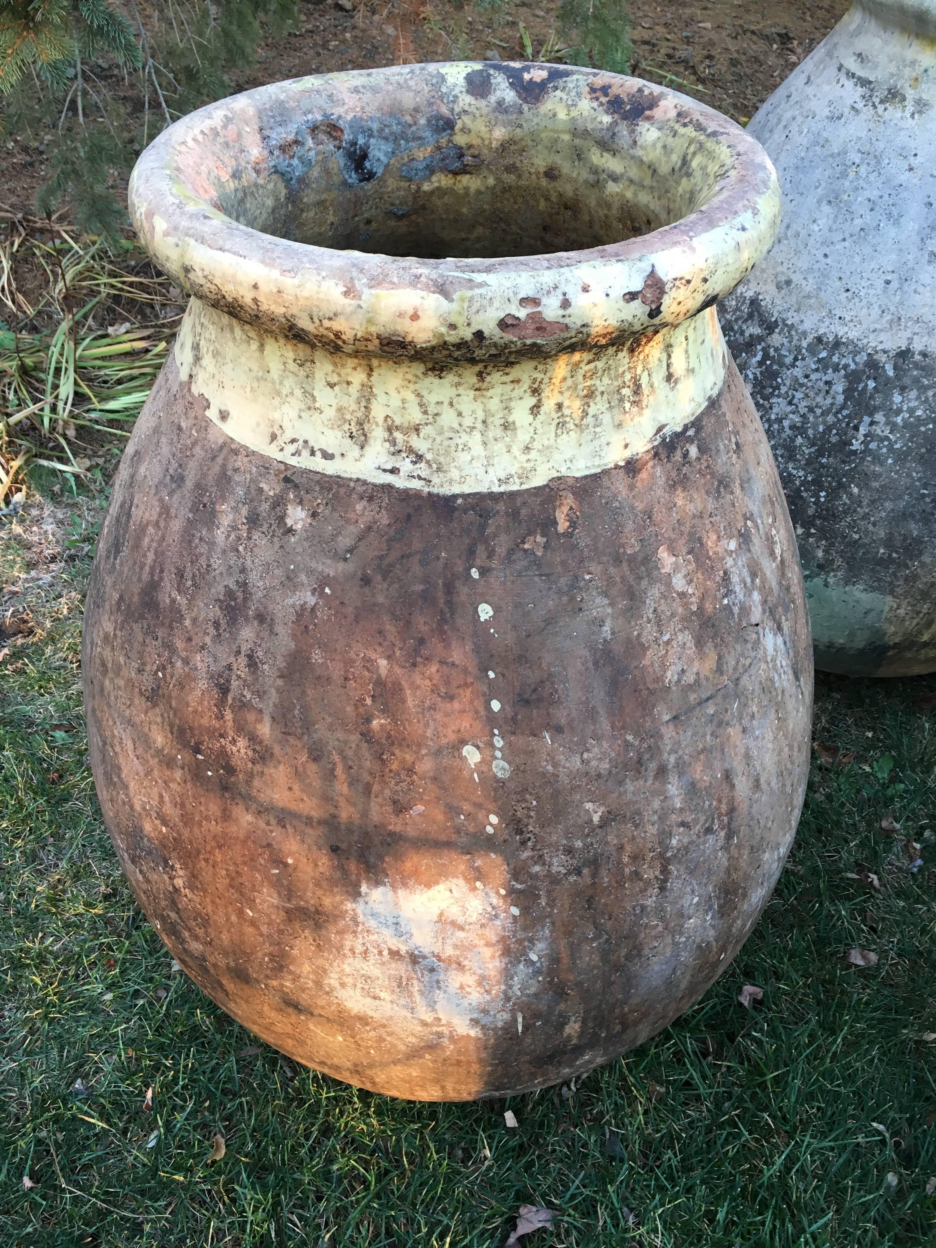 Large Terracotta French Biot Pot, circa 1800 1