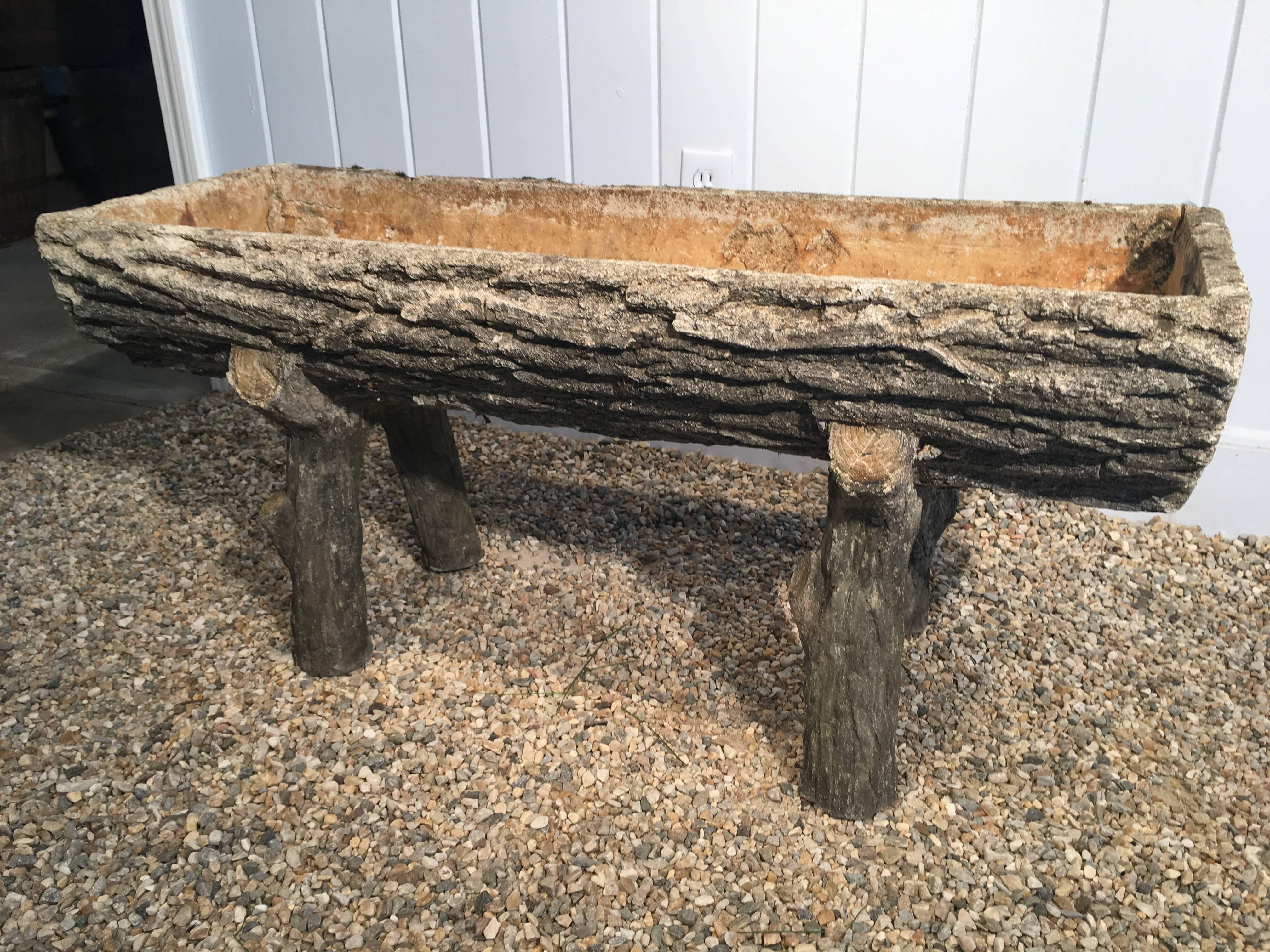 log planters for sale