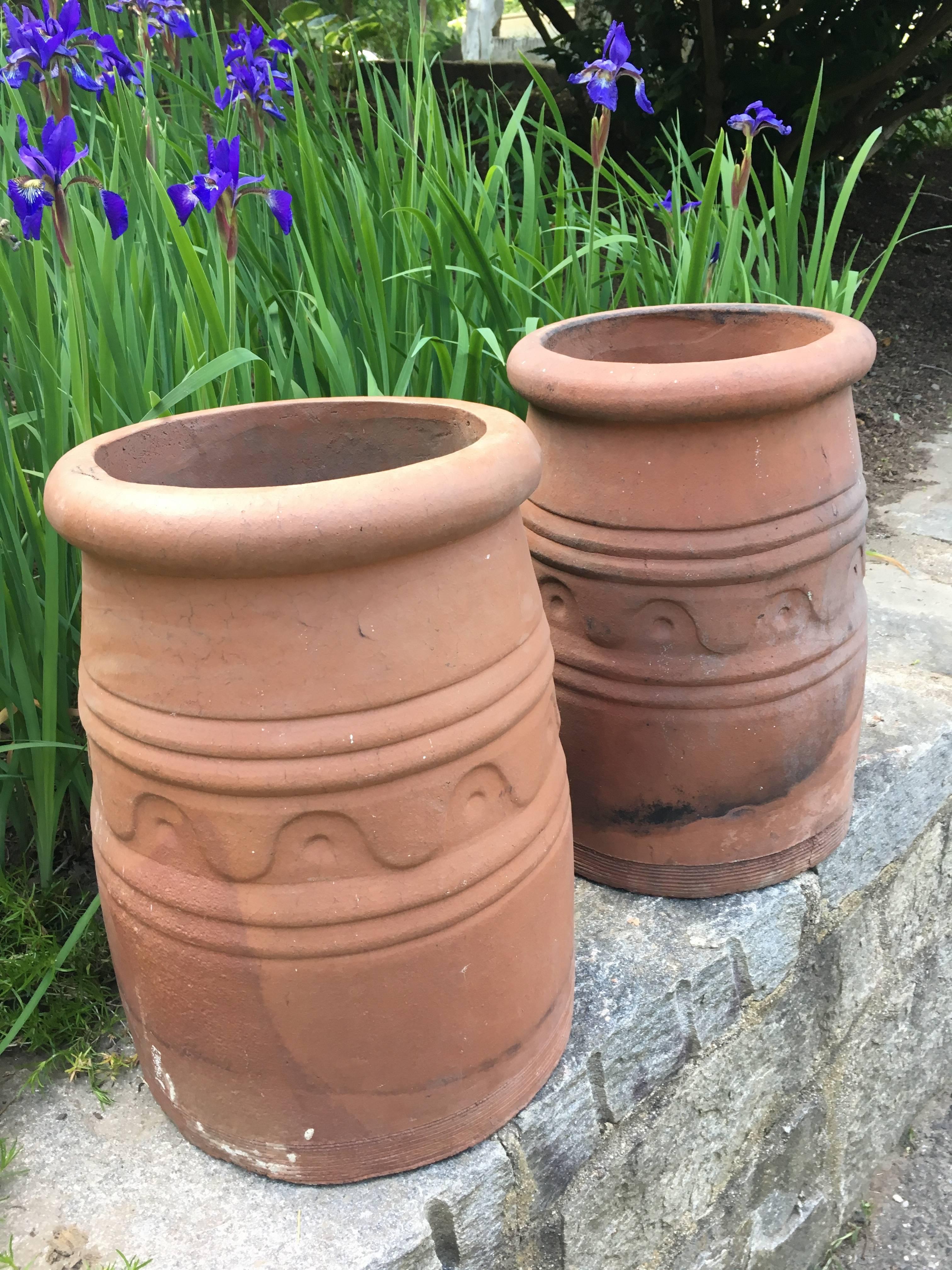 chimney pot garden planters