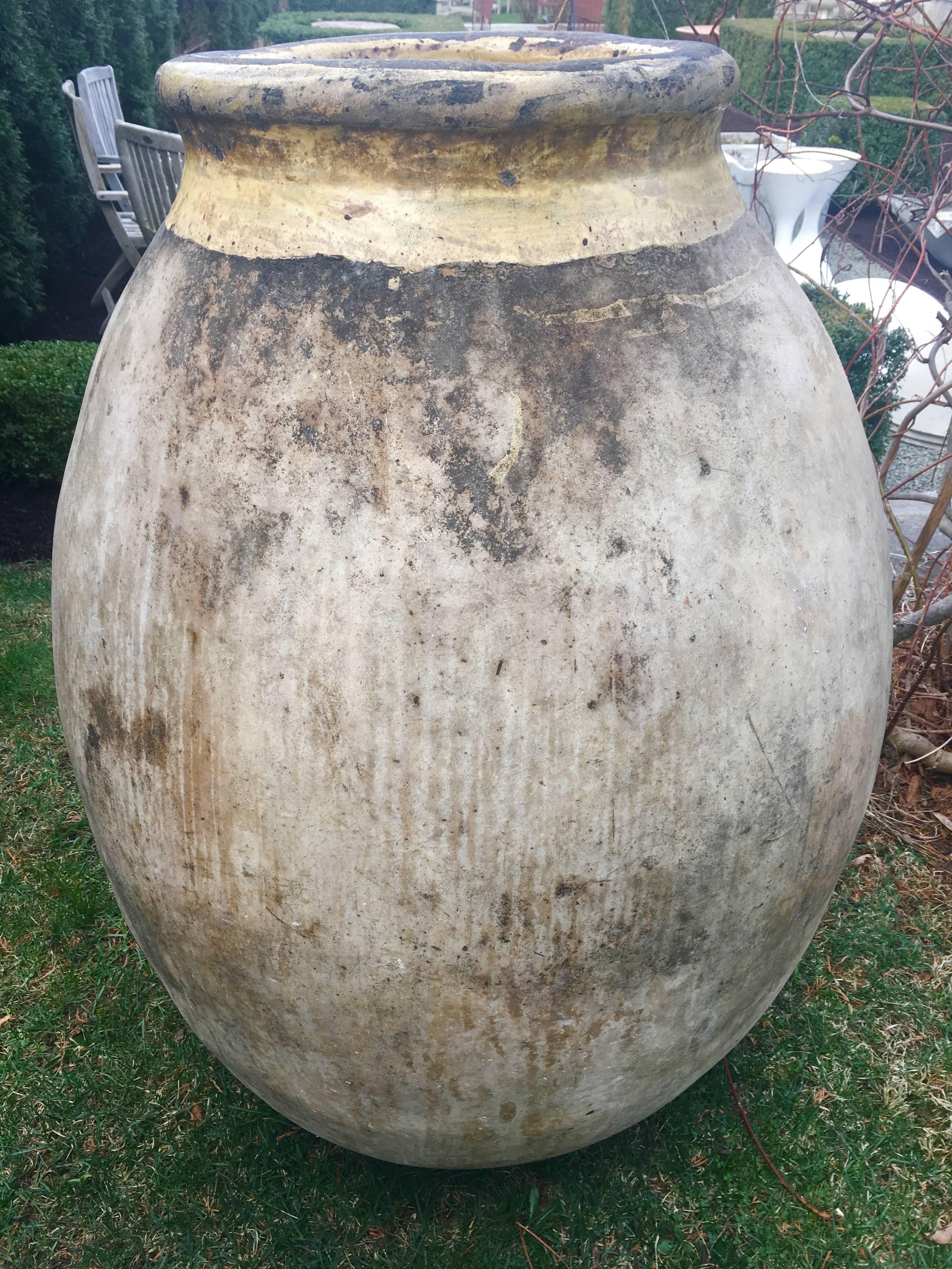 Enormous Rare 18th Century French Terracotta Biot Pot 1
