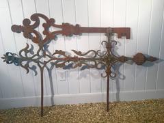 Very Large 18th Century French Key Maker's Trade Sign