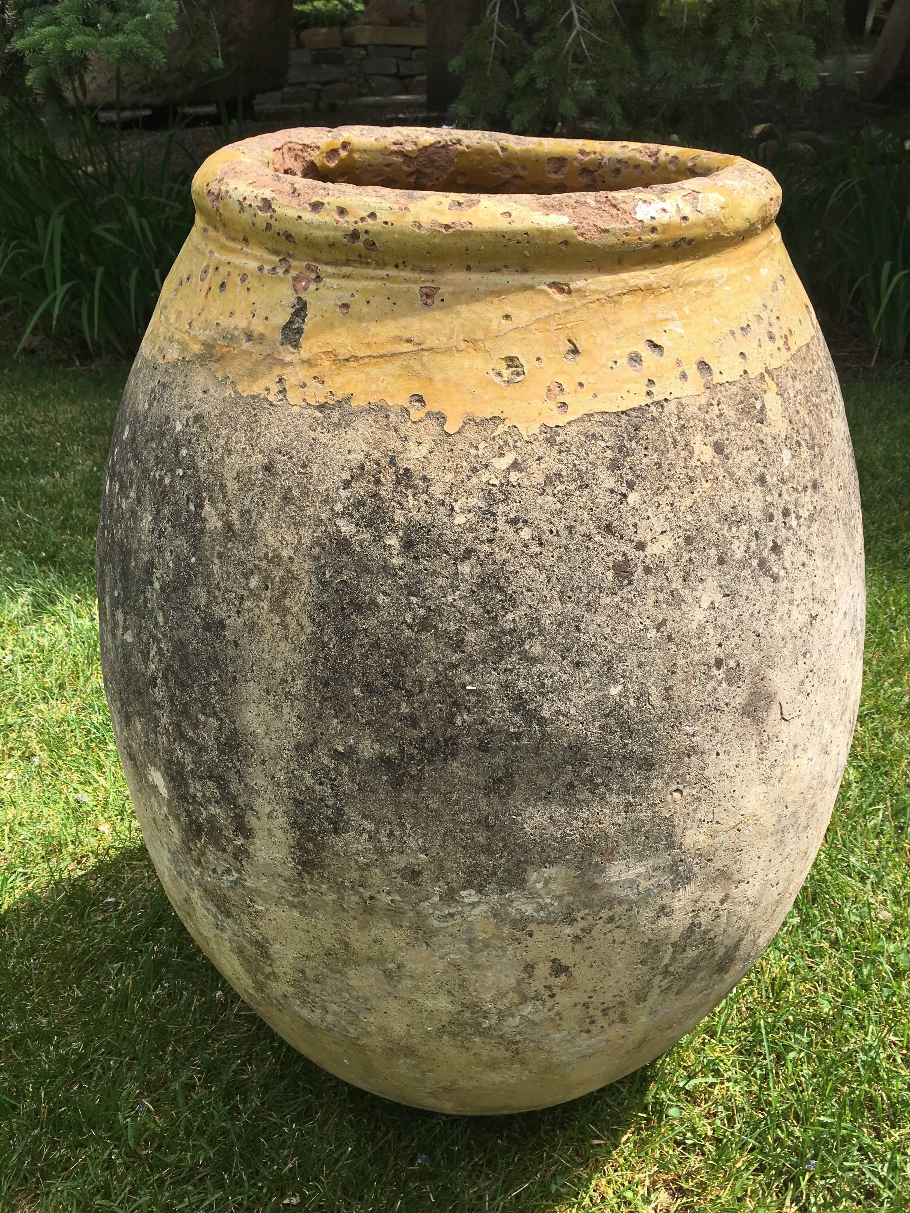 Hand-Crafted 17th Century French Terracotta Biot Jar