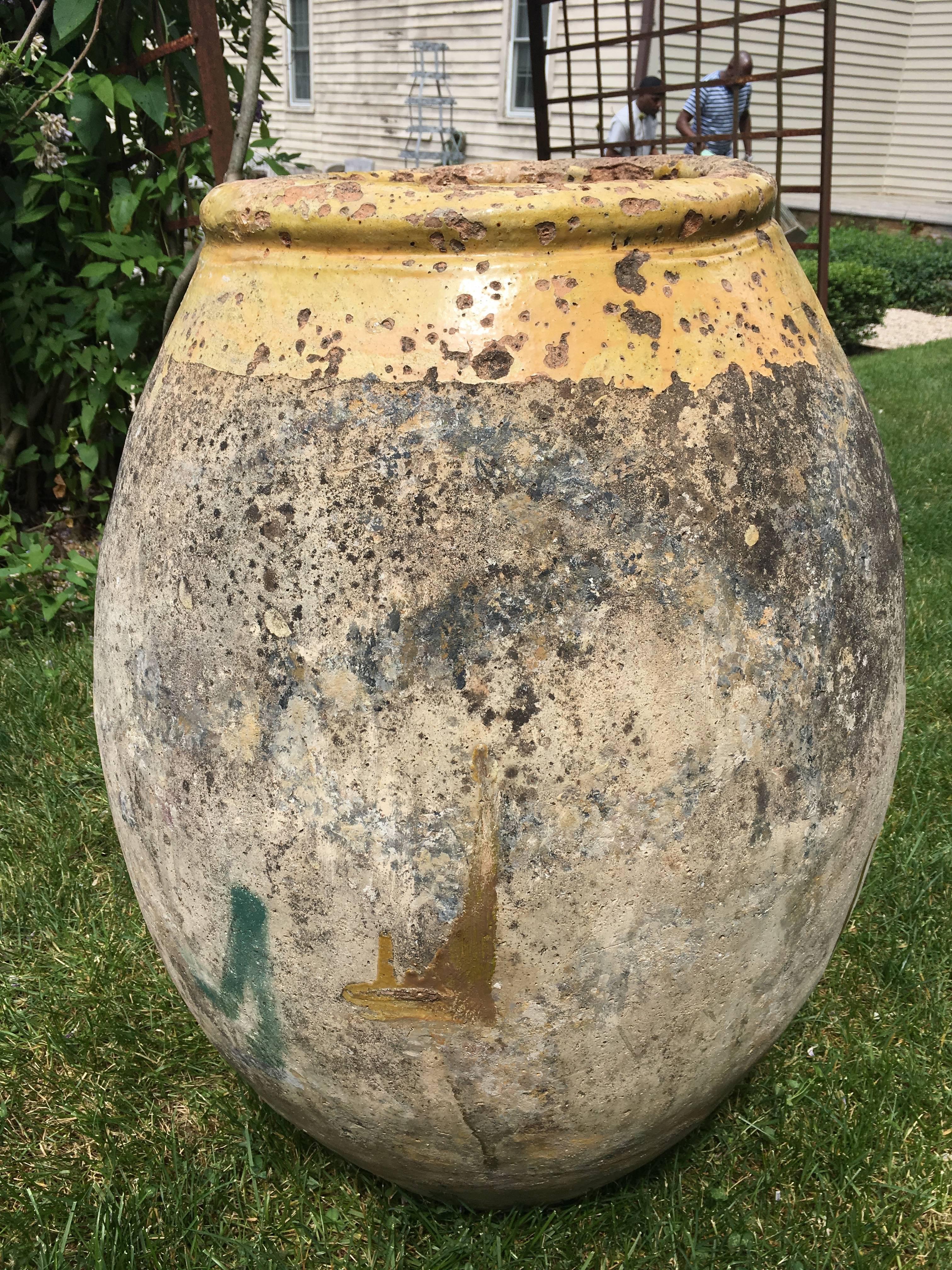 17th Century French Terracotta Biot Jar In Excellent Condition In Woodbury, CT