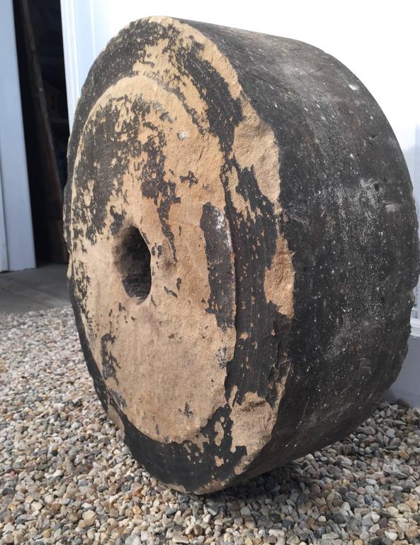 English 19th Century Carved Grindstone For Sale at 1stdibs