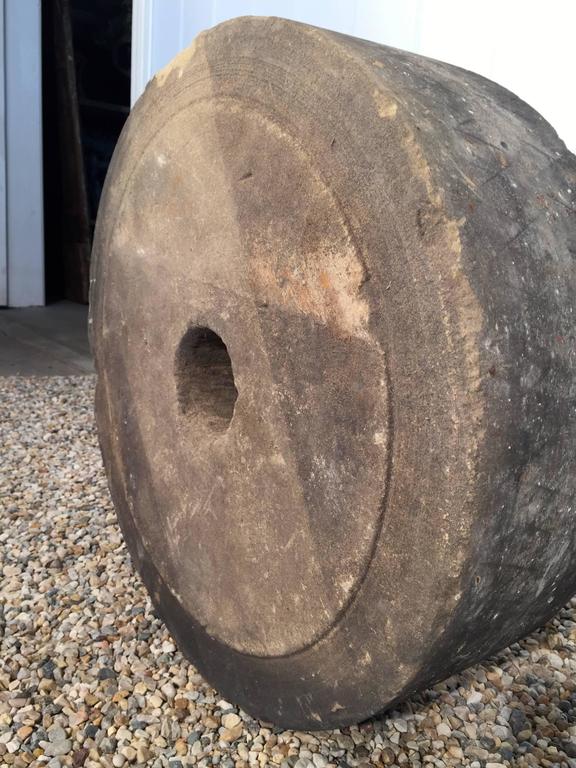 English 19th Century Carved Grindstone For Sale at 1stdibs