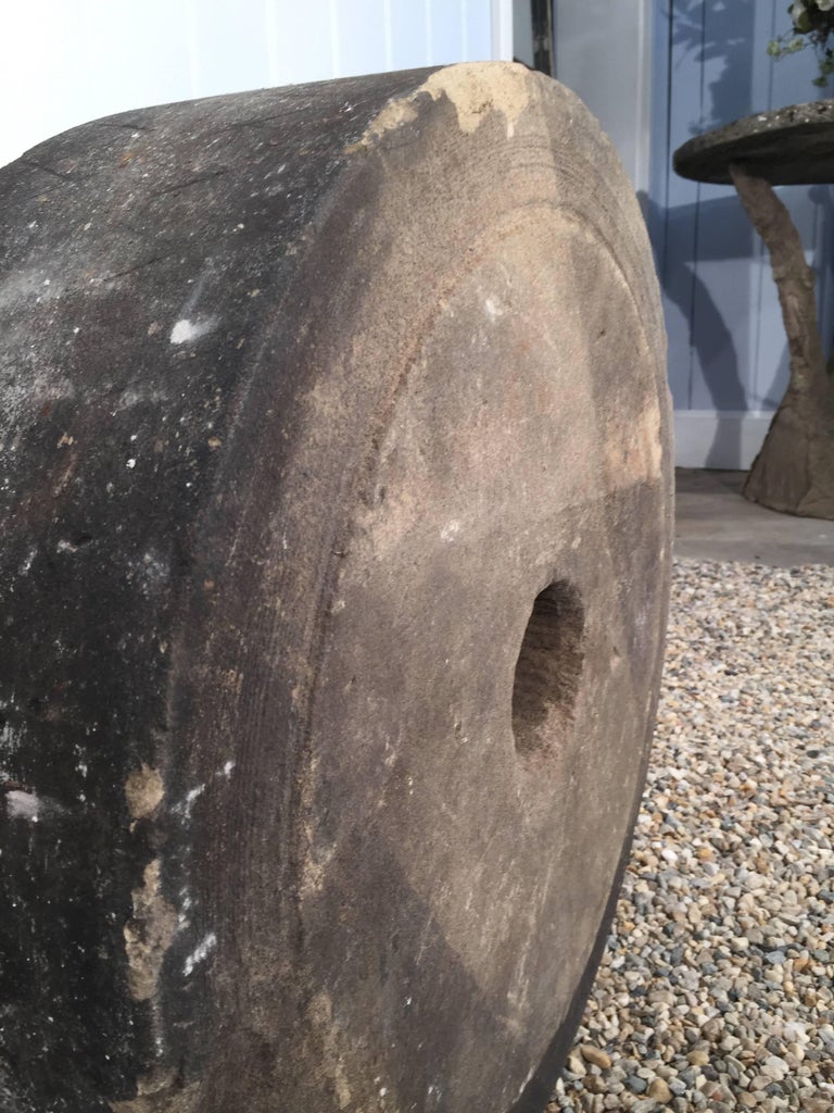 English 19th Century Carved Grindstone For Sale at 1stDibs