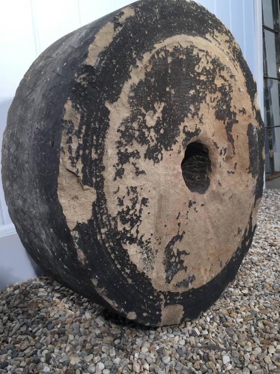 English 19th Century Carved Grindstone For Sale at 1stdibs