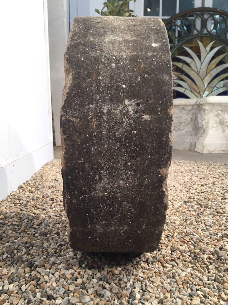 English 19th Century Carved Grindstone For Sale at 1stDibs