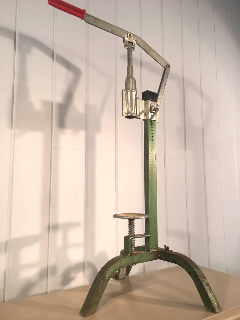 Vintage French Vineyard Wine Corker For Sale at 1stdibs