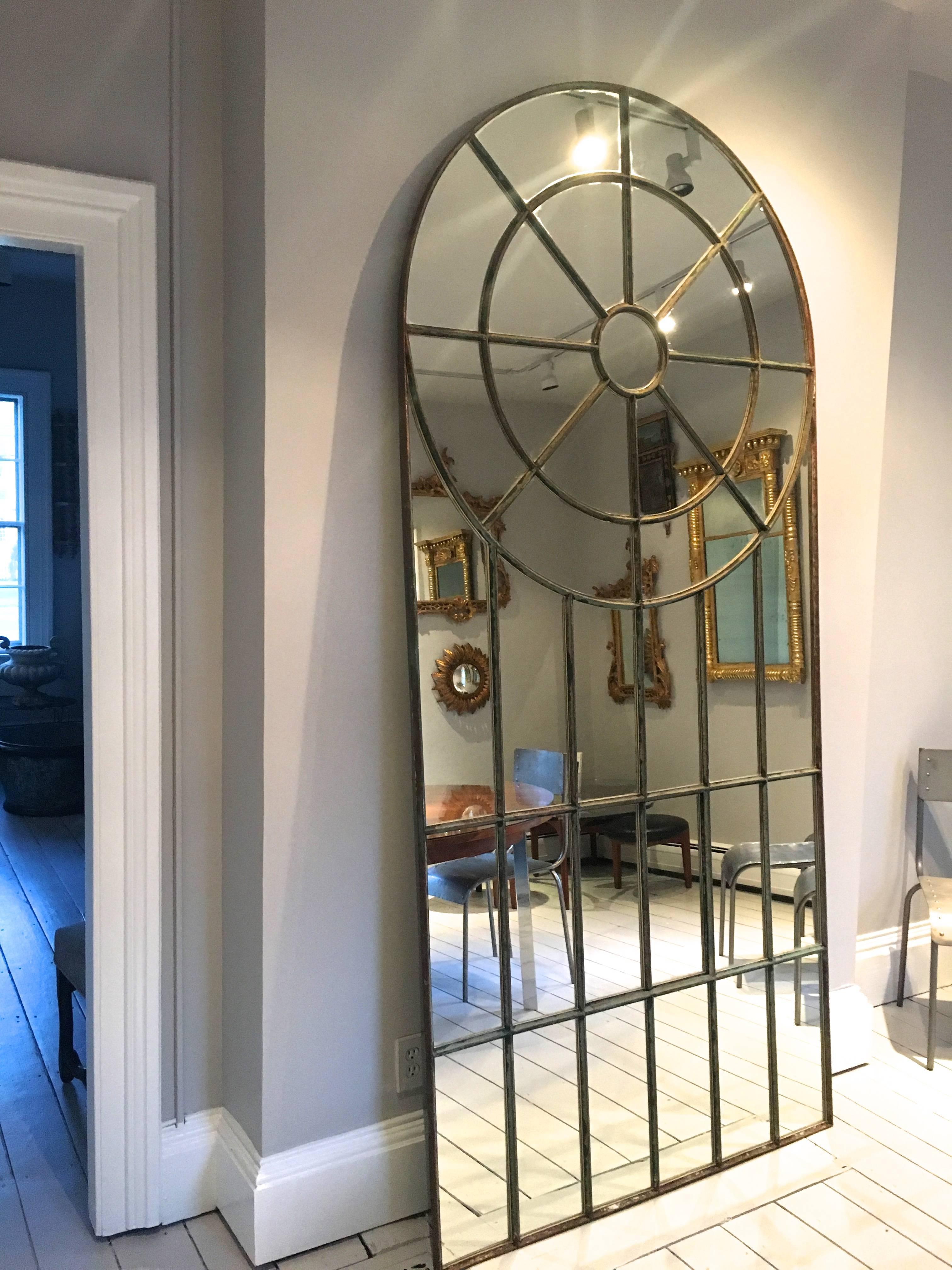 large crittall mirror