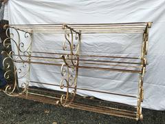 Large Wrought Iron Boulangerie Rack, French, circa 1900