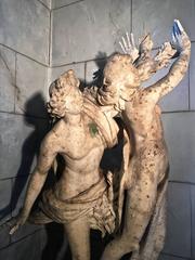 Apollo and Daphne Sculpture in Marble after the Original by Bernini