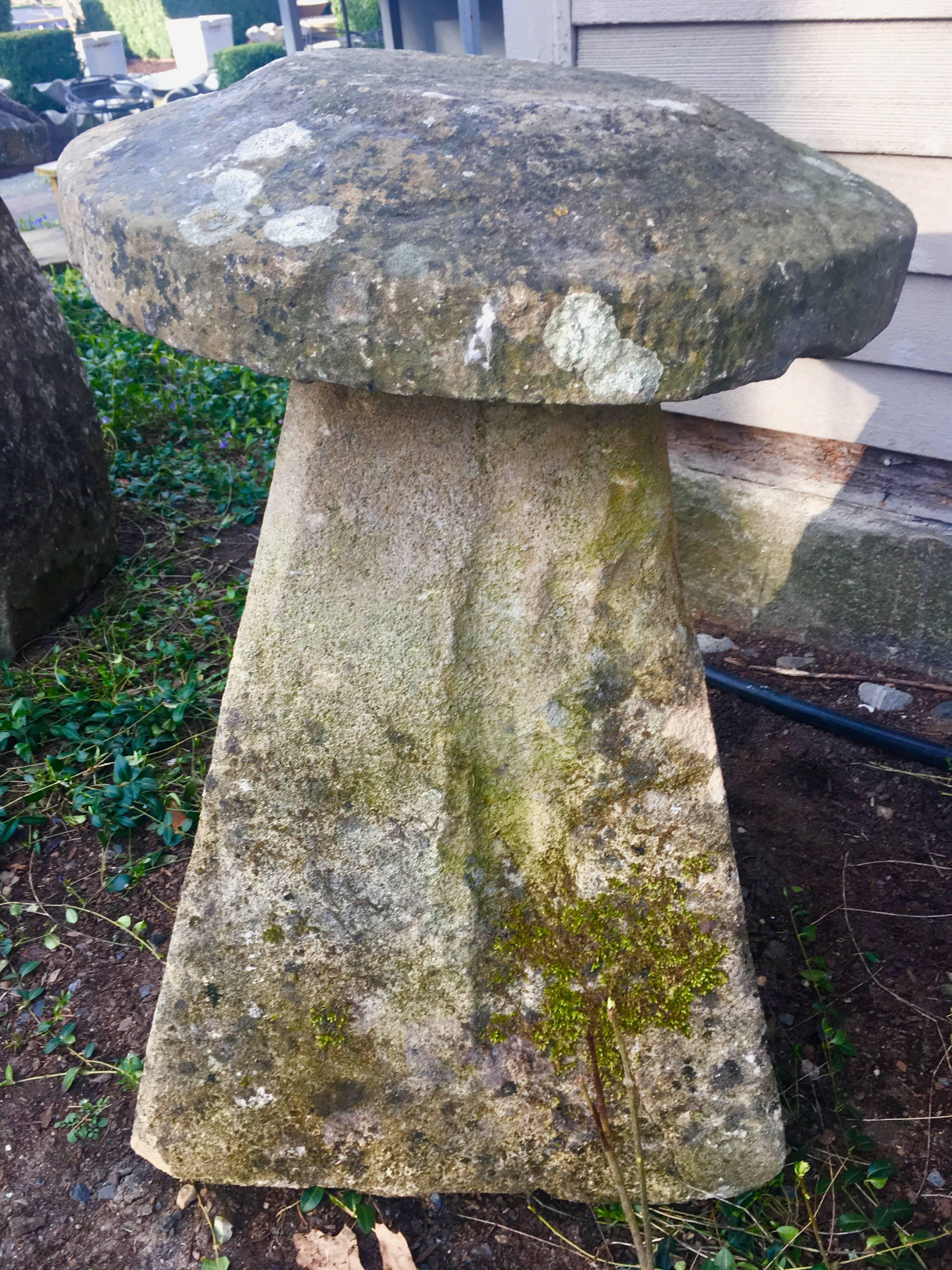 Five English 18th Century Staddle Stones In Excellent Condition In Woodbury, CT