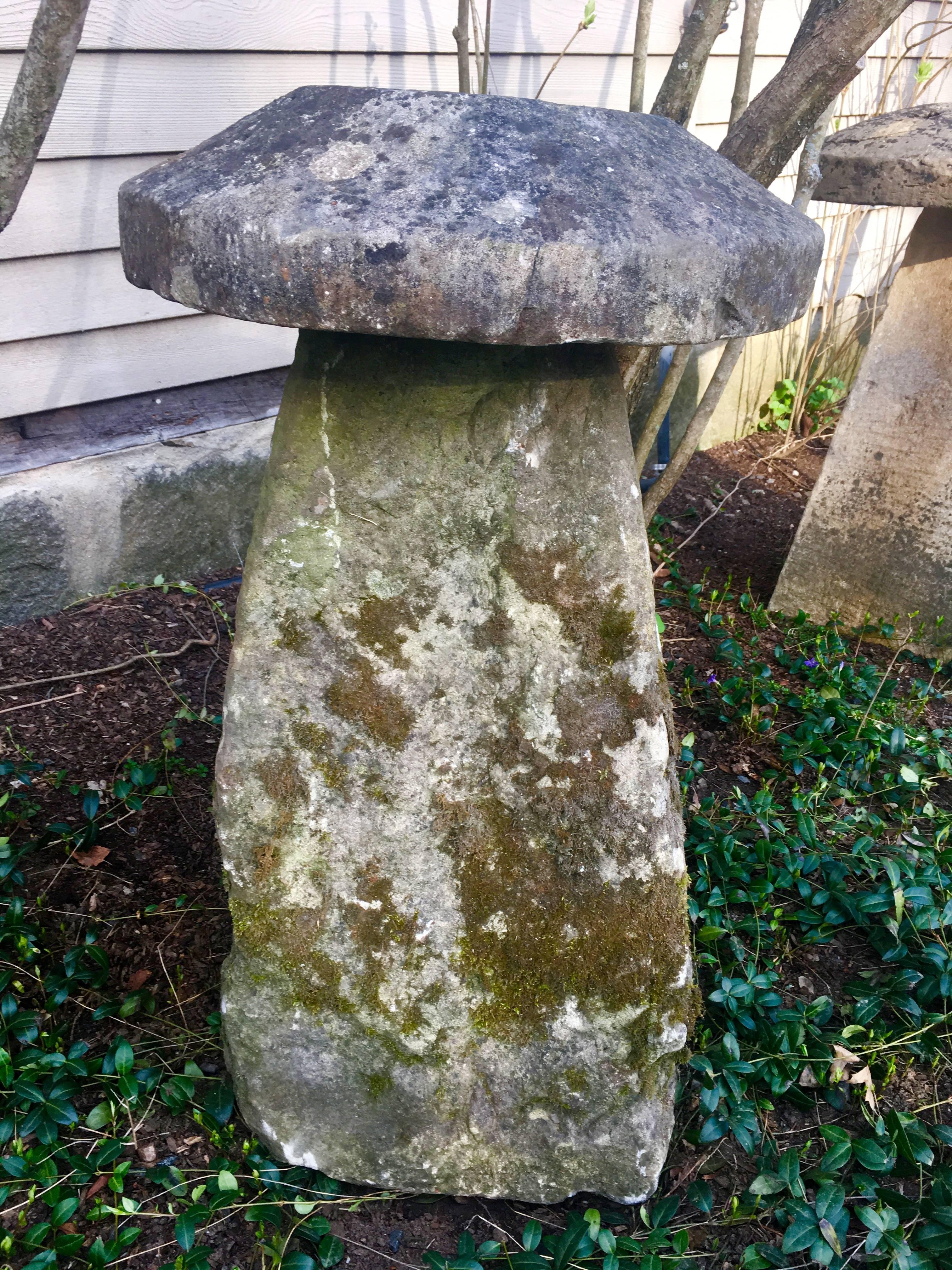 18th Century and Earlier Five English 18th Century Staddle Stones