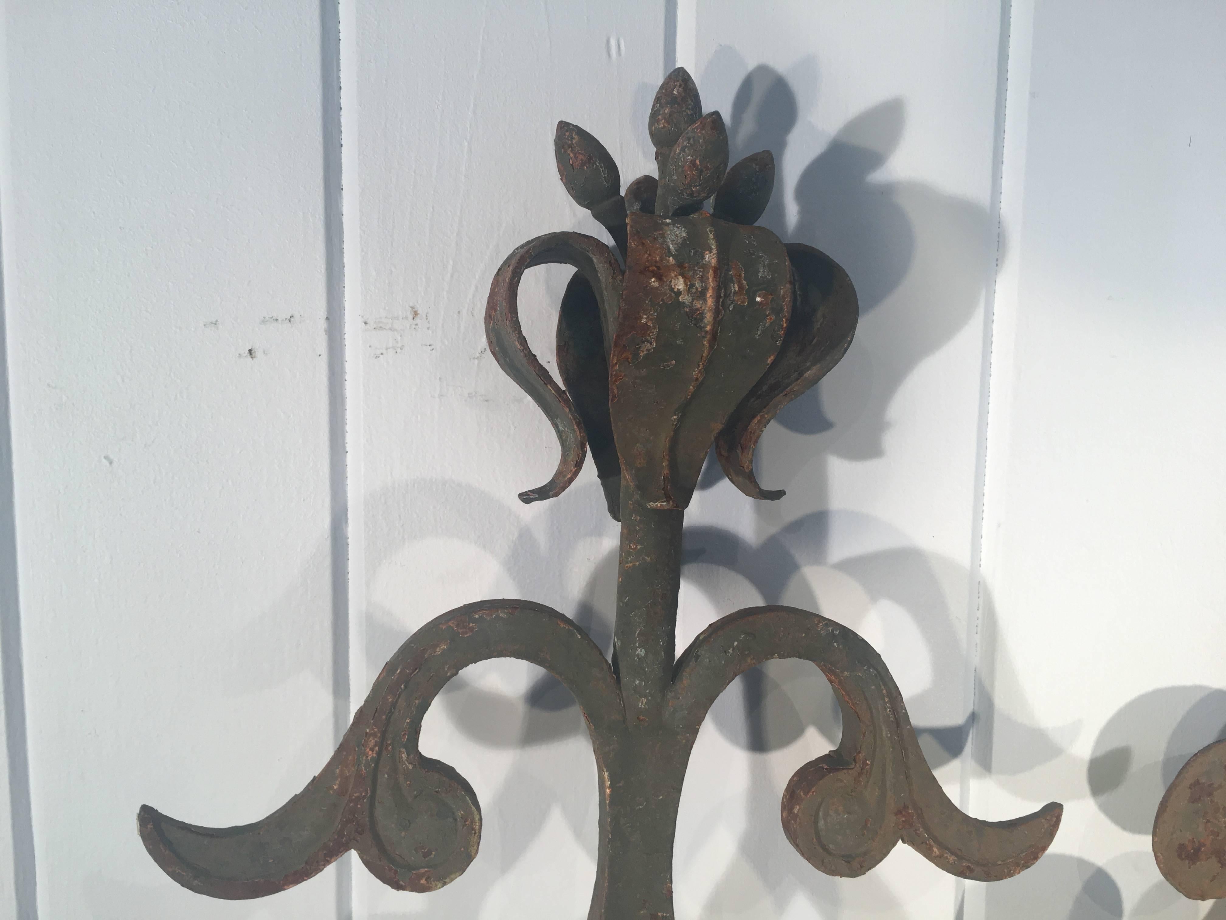 Very Large 18th Century French Key Maker's Trade Sign For Sale 4