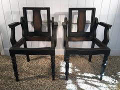 Pair of 19th Century Scottish Barber's Chairs by Lorimer & Moyes