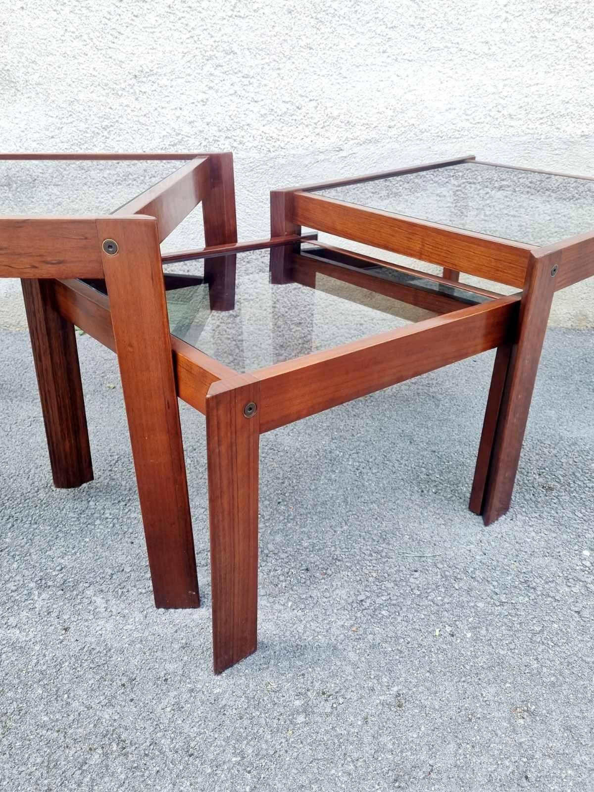Italian Postmodern Nesting and Stacking Tables, Italy 80s For Sale 5