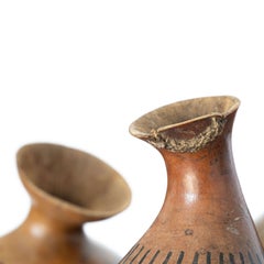 Collection of 8 Rwandan Gourds Pots / Art / African Decoration Folk Art
