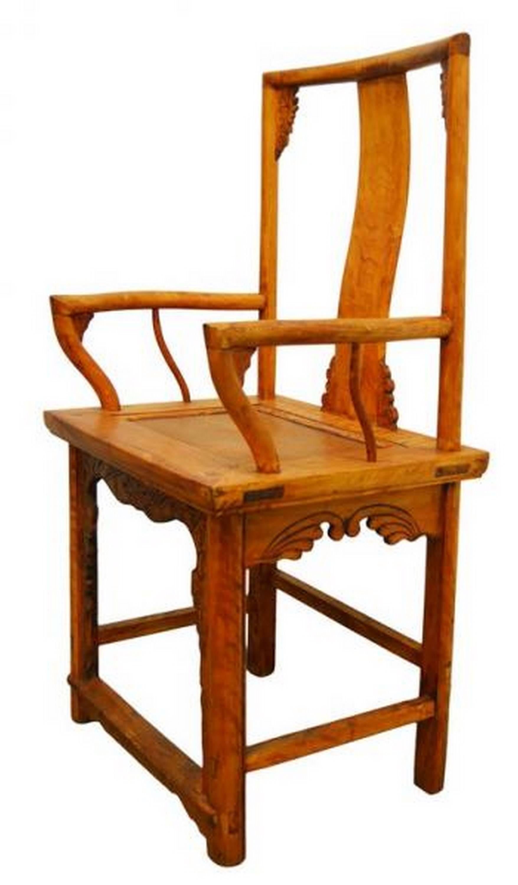 chinese antique wood chair