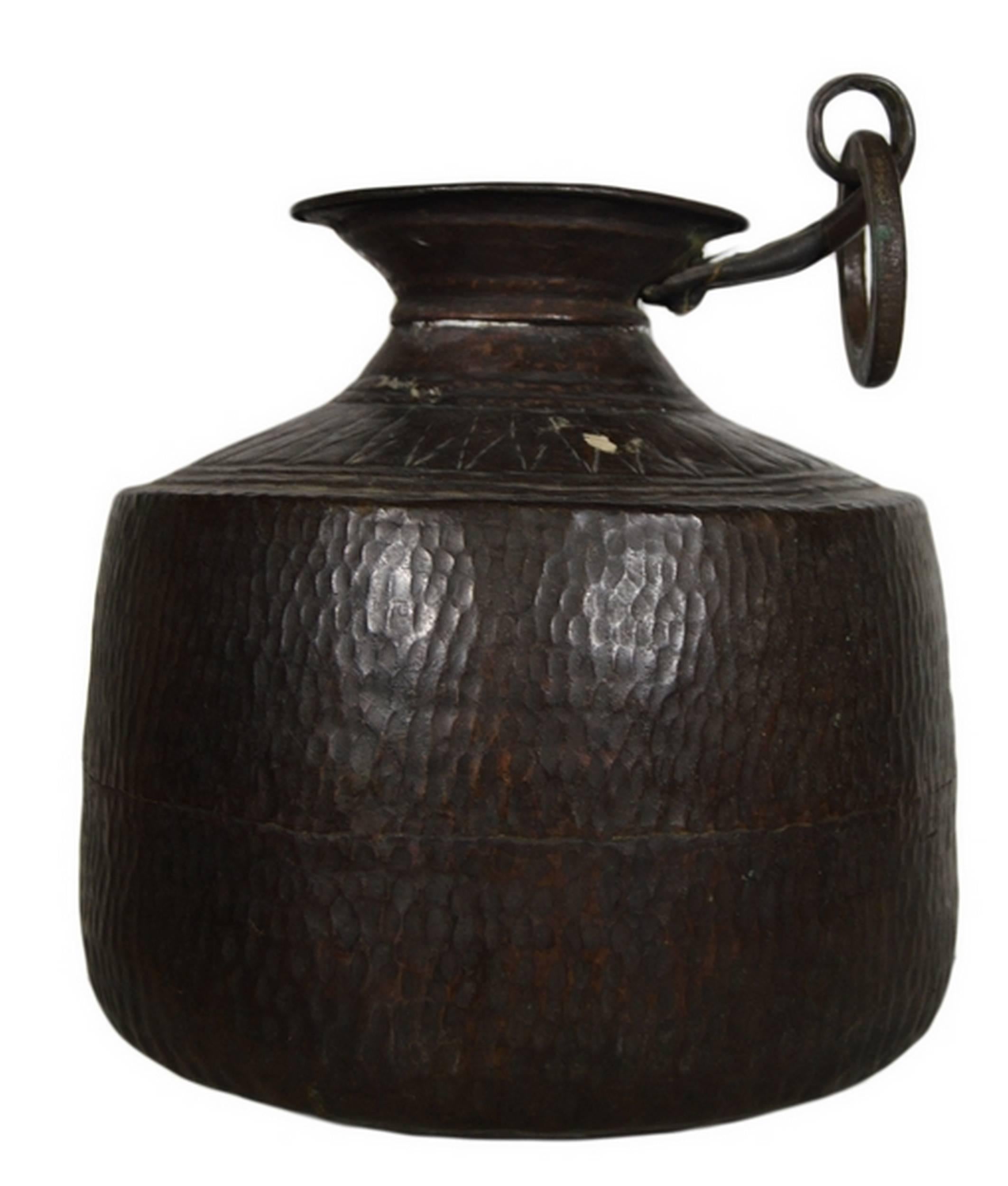 indian copper vase