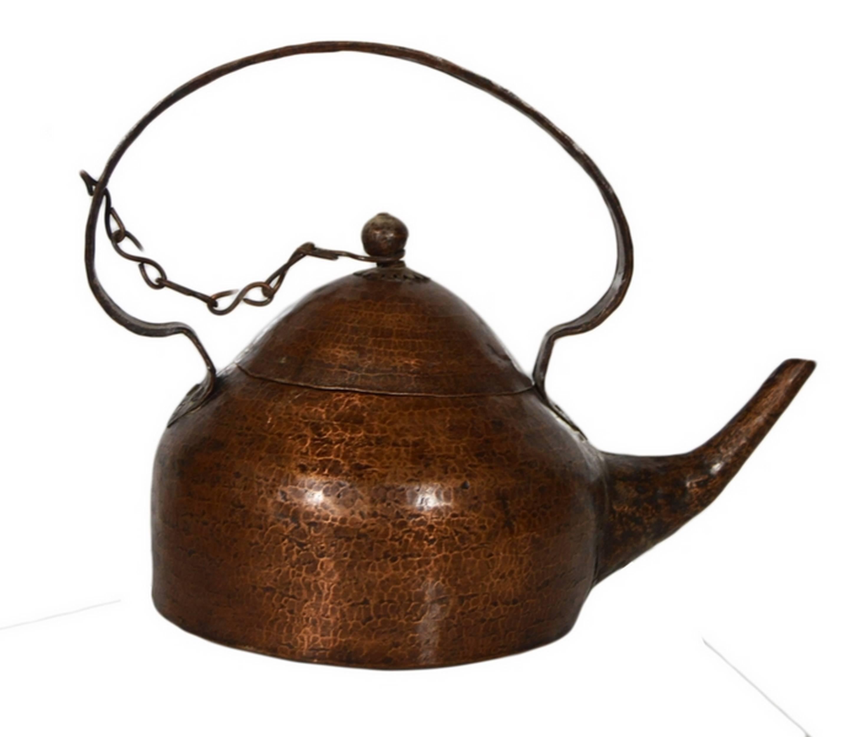 copper tea set made in india