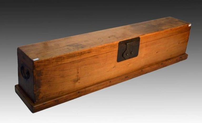 wooden long box