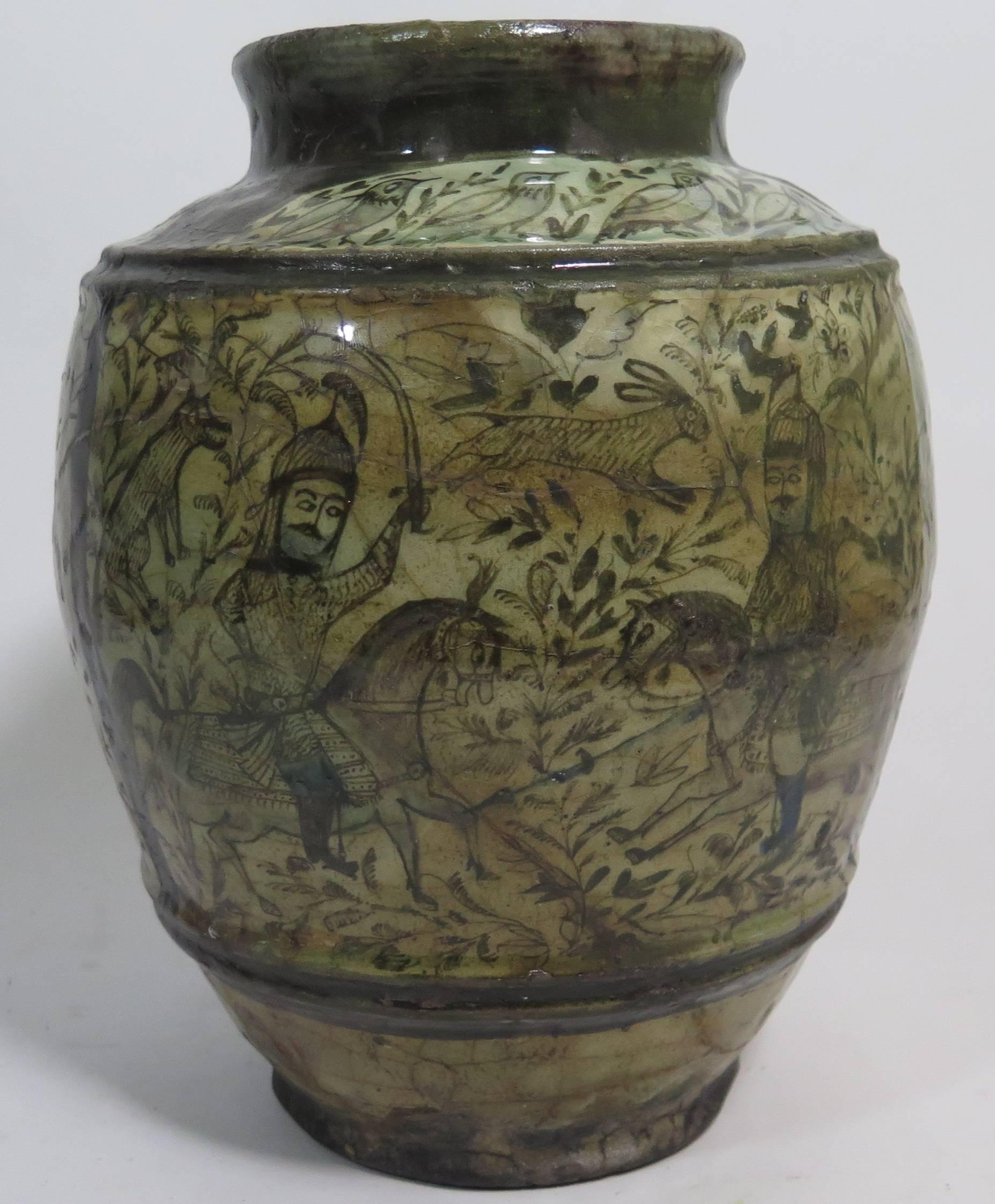 12th-14th Century Century Persian Jar In Good Condition In Montecito, CA
