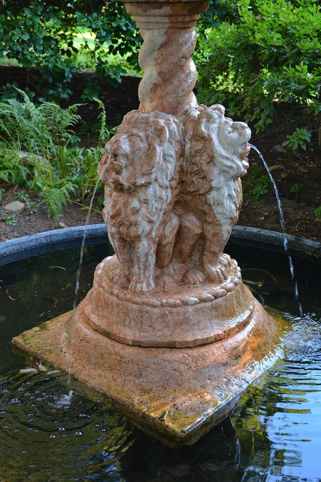 Italian Marble Fountain