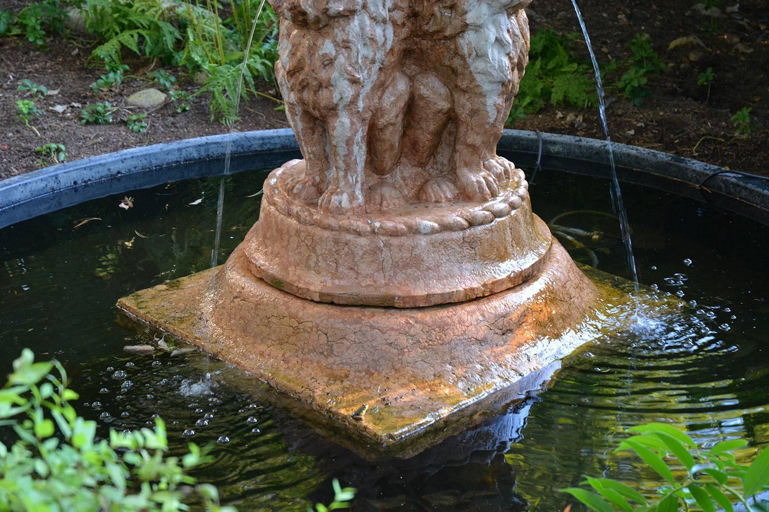 Neoclassical Marble Fountain