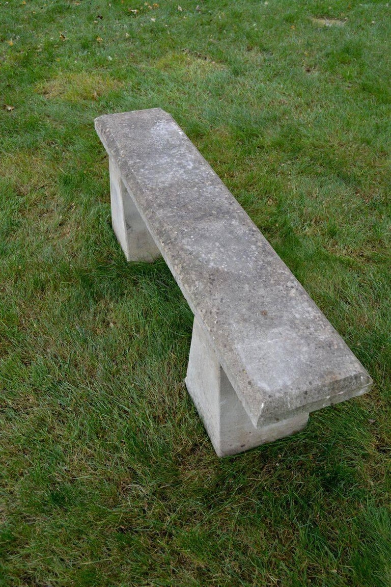 English Stone Bench at 1stDibs