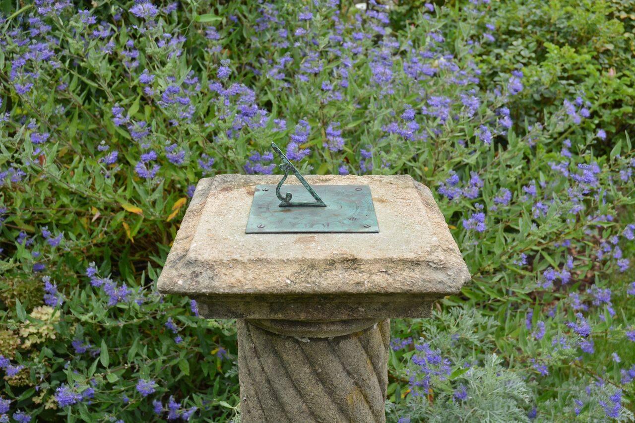 Neoclassical Carved Stone Sundial