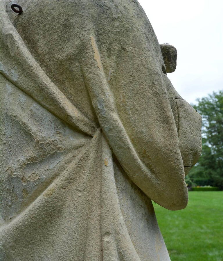 Limestone Statue Example English Limestone Statue of St. Joseph at 1stDibs