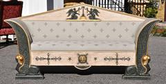 Period Early 19th Century Swedish Gustavian or Russian Neoclassical Sofa