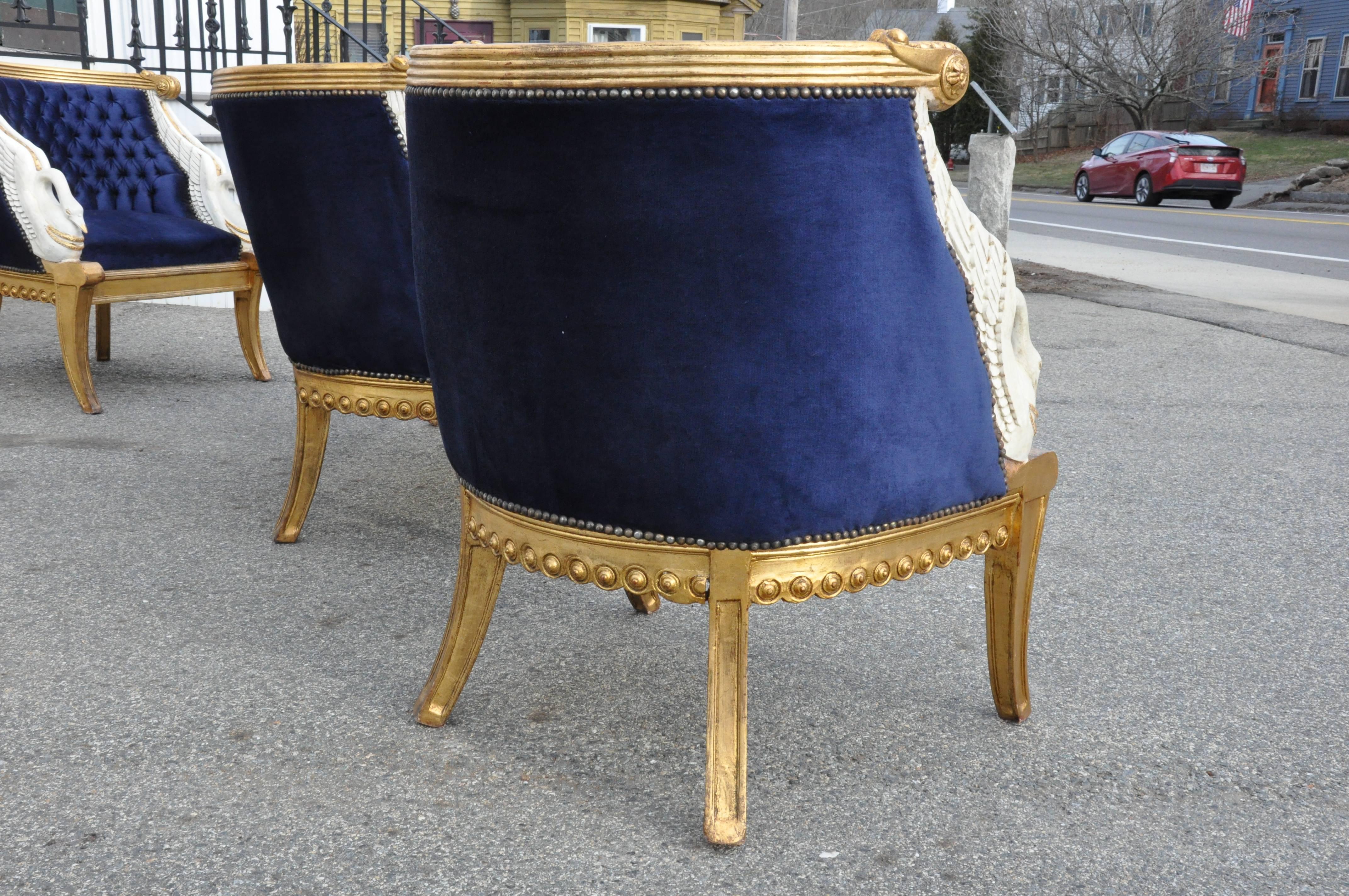 swan tub chair