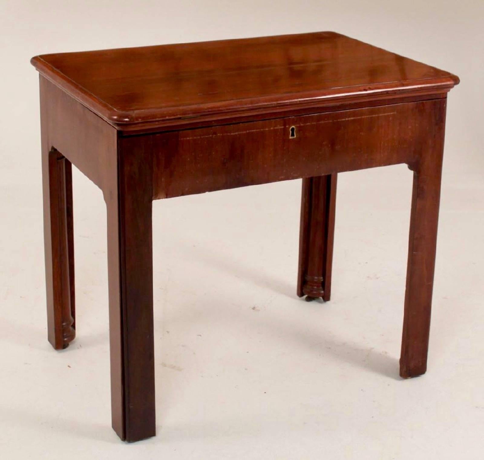 Period Georgian architect's table or desk
--Metamorphic
--Cuban mahogany
--Writing surfaces and racheted book supports
--A very well construction version.