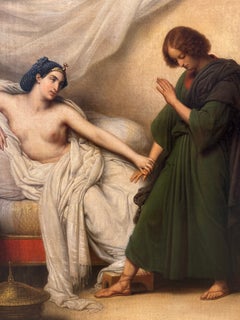 José y la mujer de Potifar, Charles von STEUBEN, 1842
