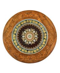 Charles 'X' Eglomise and Marquetry Center Table