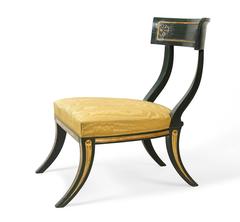 Pair of Regency Klismos Chairs